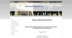 Desktop Screenshot of midstatestockyards.com