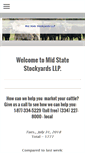 Mobile Screenshot of midstatestockyards.com